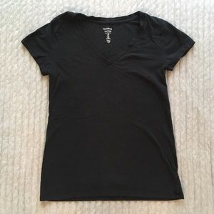 GAP Black V-Neck